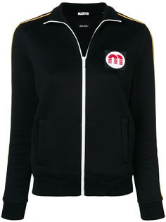 Miu Miu logo sport jacket