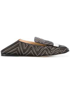 Sergio Rossi studded loafers