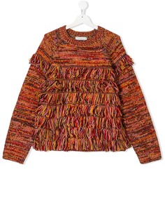 Stella McCartney Kids джемпер с кисточками