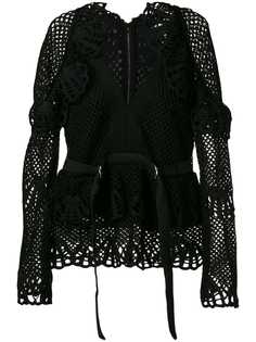 Self-Portrait топ с V-образным вырезом