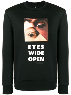 Neil Barrett толстовка Eyes