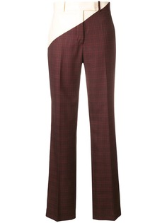 Calvin Klein 205W39nyc клетчатые брюки строгого кроя