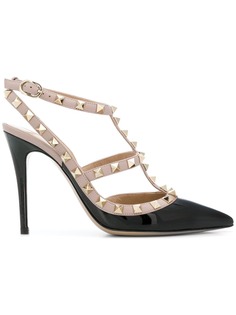Valentino Garavani туфли Rockstud с ремешком на щиколотке