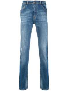 Versace Jeans джинсы узкого кроя с эффектом разбрызганной краски