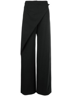 Alberta Ferretti широкие брюки с запахом