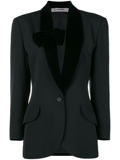 Jean Louis Scherrer Pre-Owned пиджак с бантом