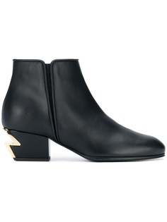 Giuseppe Zanotti ботильоны на низком каблуке