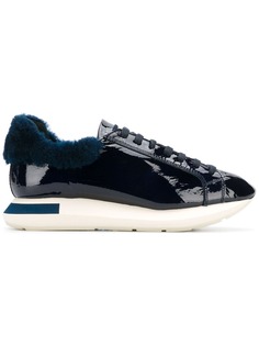 Manuel Barceló varnished lace-up sneakers