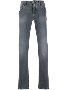 Jacob Cohen джинсы прямого кроя с платком в заднем кармане