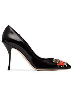 Dolce & Gabbana туфли-лодочки с аппликацией Wow
