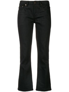 Saint Laurent укороченные джинсы