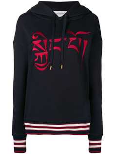 Roqa logo embroidered hoodie
