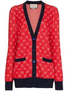 Gucci кардиган с узором GG
