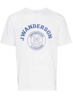 JW Anderson футболка с короткими рукавами и логотипом