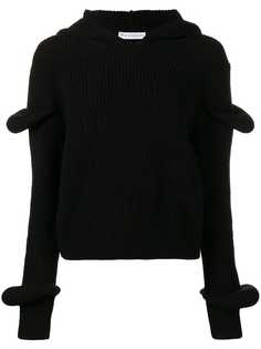 JW Anderson трикотажный джемпер с капюшоном