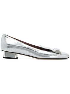 Rayne metallic geometric ballerinas