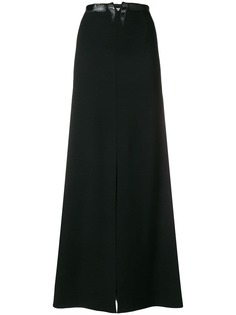 Romeo Gigli X Eggs A-line slit skirt