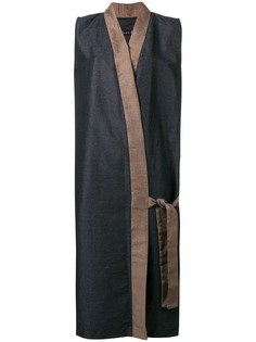 Alchemy long wrap coat