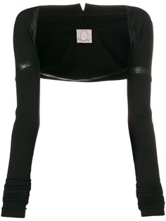 Romeo Gigli X Eggs slim fit bolero jacket