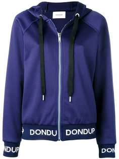 Dondup куртка с капюшоном и логотипом