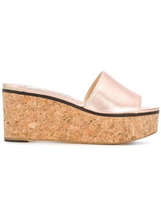Jimmy Choo мюли на танкетке Deedee 80
