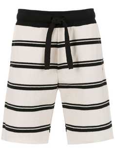 Osklen striped bermuda shorts