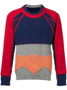 Craig Green свитер панельного дизайна