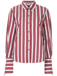 Jil Sander Navy приталенная рубашка в полоску