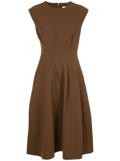 Jil Sander приталенное платье-миди