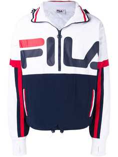 Fila куртка с капюшоном и принтом логотипа