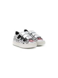 Simonetta printed touch strap sneakers