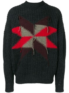Isabel Marant трикотажный джемпер с принтом