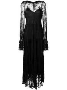 Black Coral длинное кружевное платье