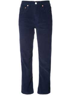 RE/DONE брюки с завышенной талией