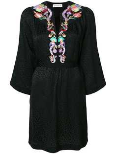 Etro embellished v-neck dress