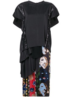 Carven платье-футболка средней длины