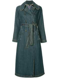 Alexa Chung denim midi jacket