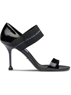 Prada босоножки с эластичным ремешком