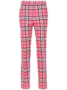 Reinaldo Lourenço straight fit check trousers