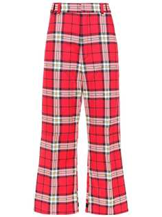 Reinaldo Lourenço checked culottes