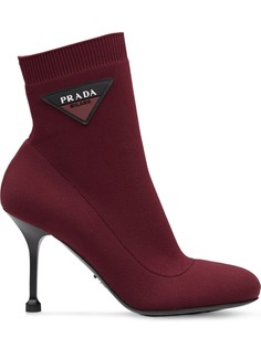 Prada эластичные ботильоны