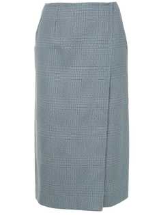 Calvin Klein 205W39nyc юбка в шотландскую клетку