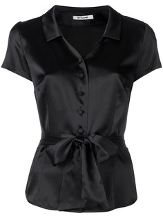 Styland блузка с узлом на талии