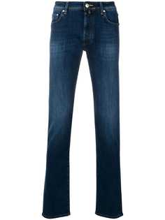 Jacob Cohen прямые джинсы с выцветшим эффектом