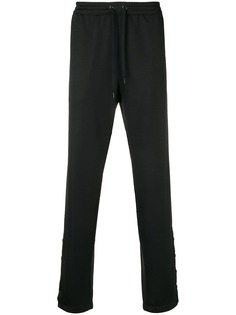Versace спортивные брюки с полосками с логотипом