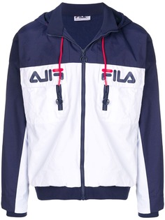 Fila куртка на молнии с логотипом