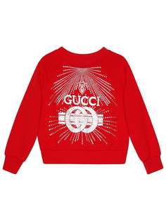 Gucci Kids Childrens Gucci print sweatshirt