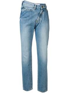 Facetasm джинсы с асимметричным поясом