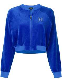 Juicy Couture кастомизируемая велюровая укороченная куртка с кристаллами Swarovski