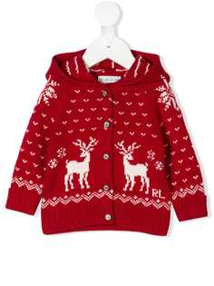 Ralph Lauren Kids кардиган с узором Holiday